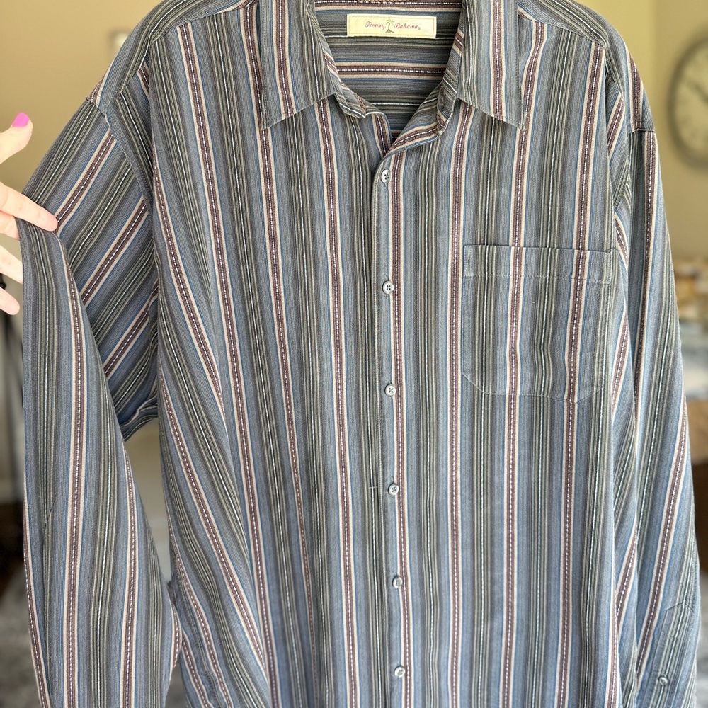 Tommy Bahama Silk Casual Button Down Shirt